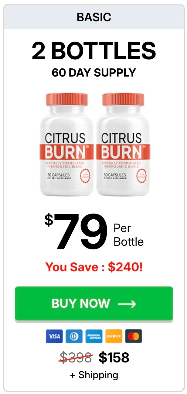 CitrusBurn 2-bottle package