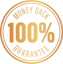 180-day money-back guarantee badge